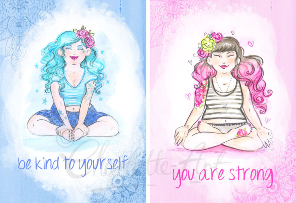 CharlotteThomsonArt-5-Card-Yoga-Set-Pic1-shop