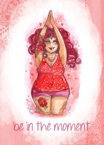 CharlotteThomsonArt-YogaRed