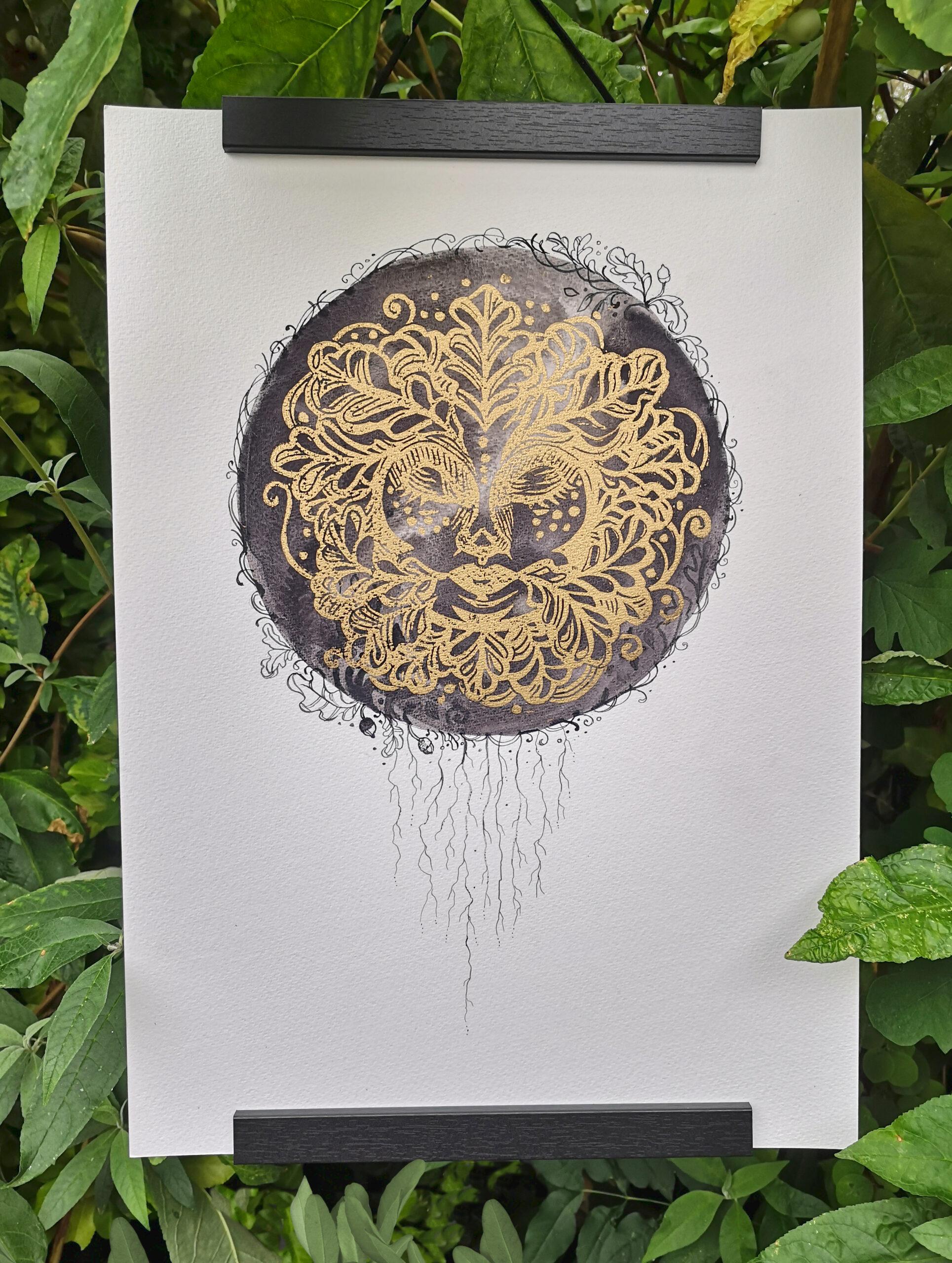 OF THE LAND – mixed media historic ink making & printmaking